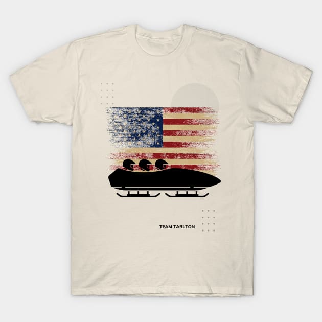 Bobsled USA Flag T-Shirt by Macys Bobsled Fundraiser 